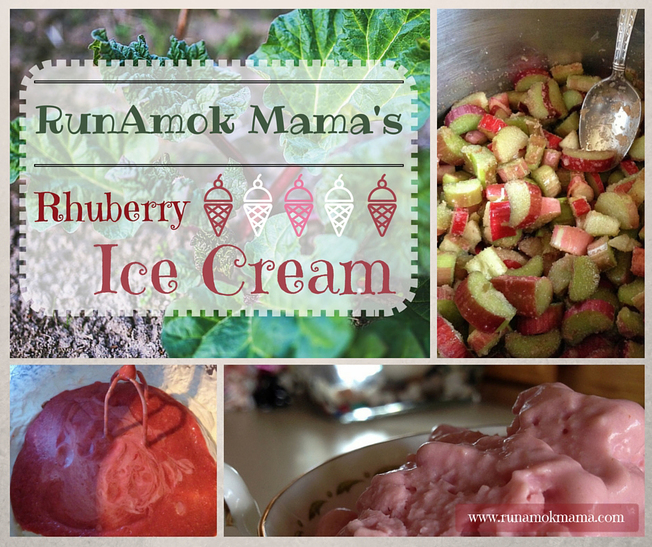 RunAmok Mama's Rhuberry Ice Cream